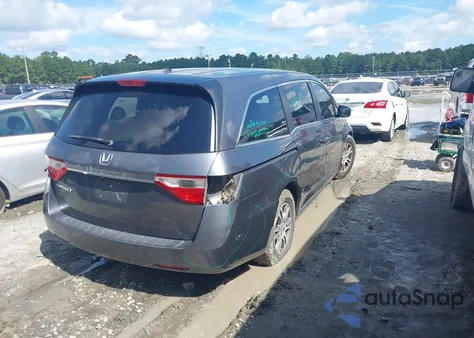 2011 Honda Odyssey Ex-L из США, поврежденный, VIN 5FNRL5H6XBB085292